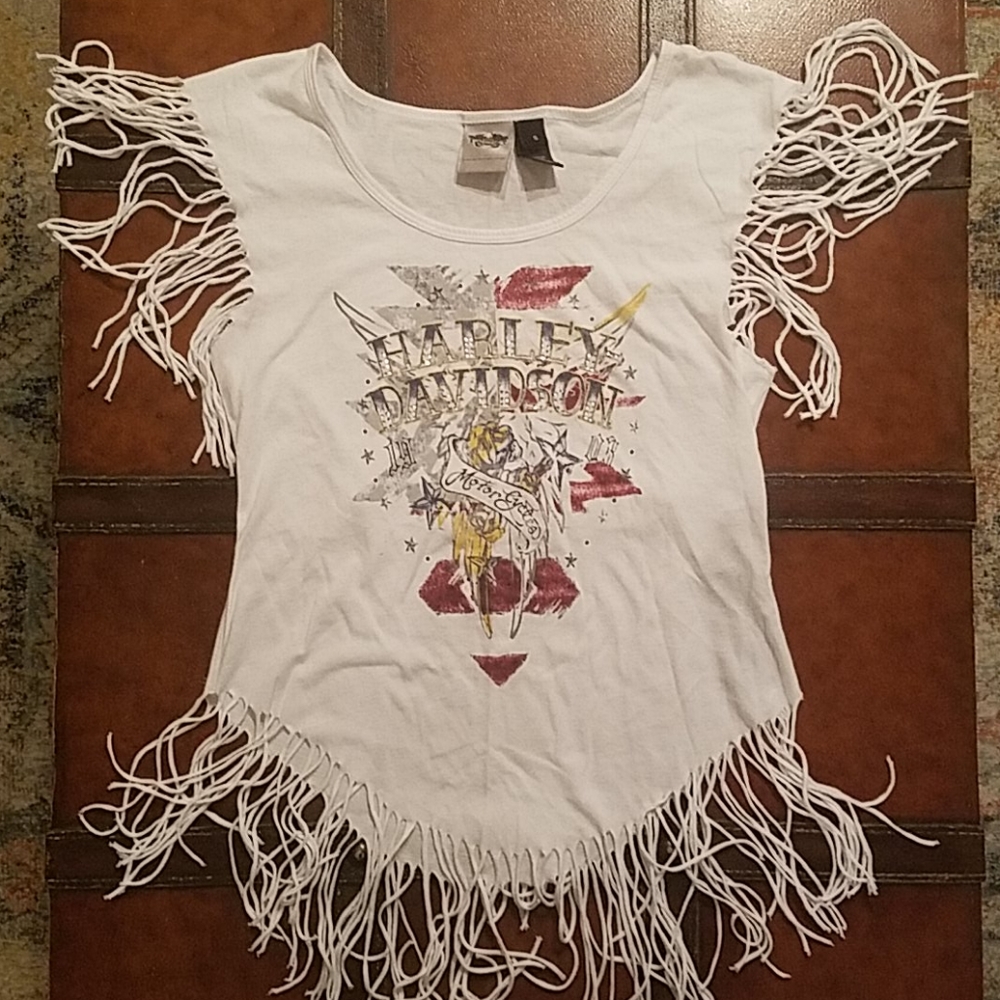 Harley Davidson Fringe Shirt